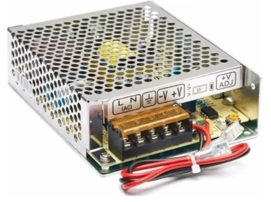 Fuente de alimentación switching, CON FUNCION UPS - 12.0V 10A - ADMITE 1 BATERIA Fuente de alimentación switching, CON FUNCION UPS - 12.0V 10A - ADMITE 1 BATERIA