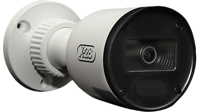 Cámara bullet AHD Full HD de 2M. IP66 plástica con lente fija de 2.8mm AOV 86º, IR 20m.