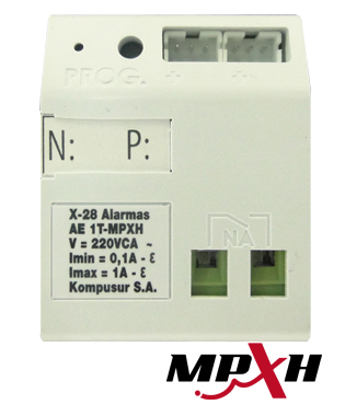 Módulo de control de dispositivos eléctricos. Corriente máxima de 1A