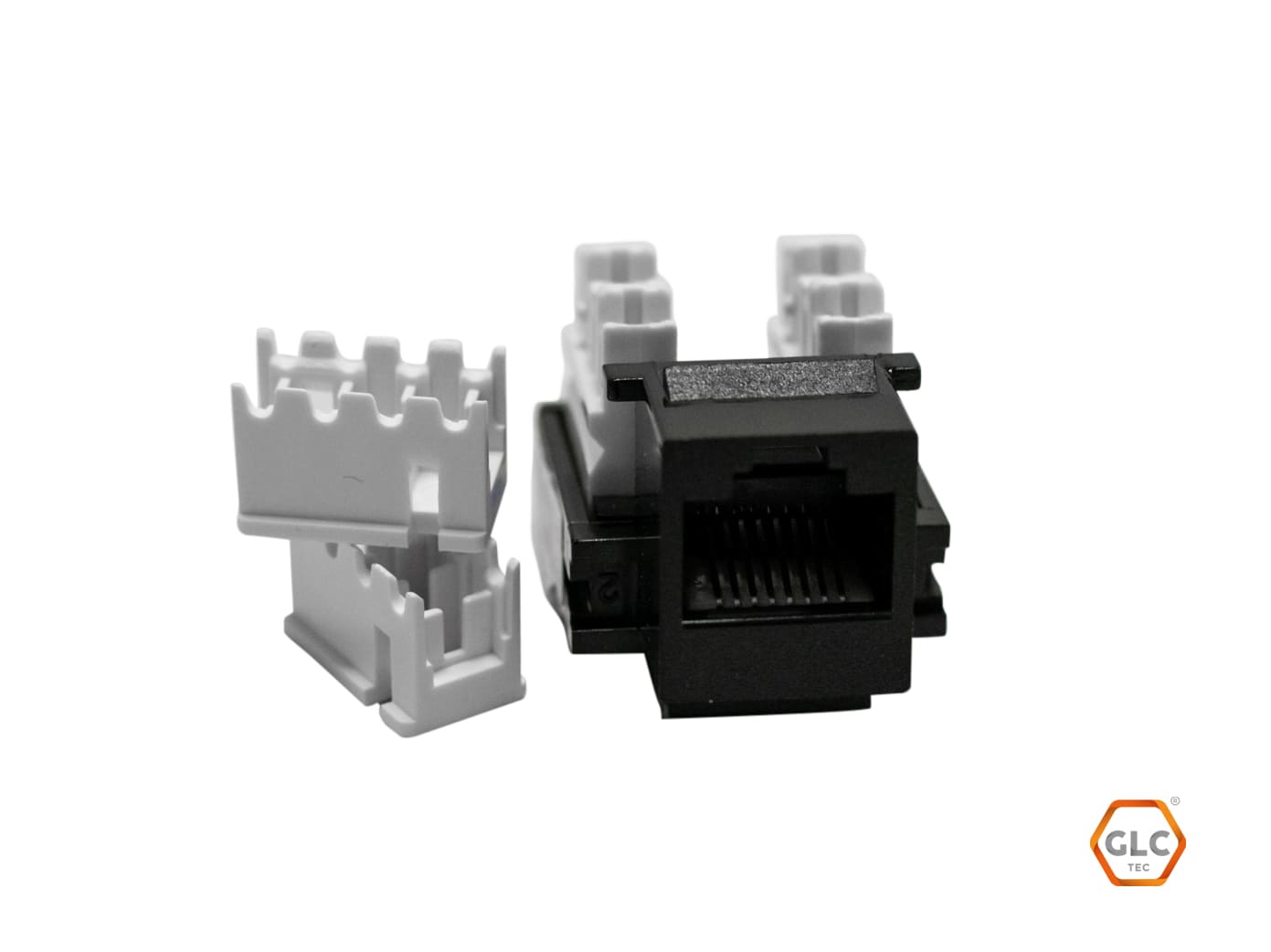 JACK RJ45 110 IDC,A/B, NEGRO
