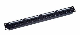 PATCH PANNEL 12PORTS CAT 5E P/ KRONE/110 Rackeable