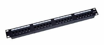 PATCH PANNEL 12PORTS CAT 5E P/ KRONE/110 P/PARED