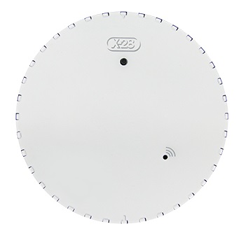 Detector de humo fotoeléctrico autónomo con batería de 3V. 