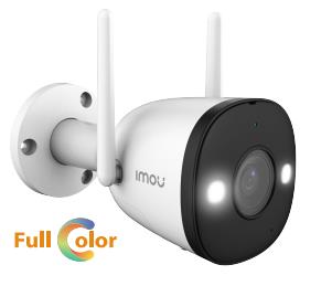 Camara Bullet IP WIFI apta intemperie 2mpx. Con microfono y slot SD. Full color