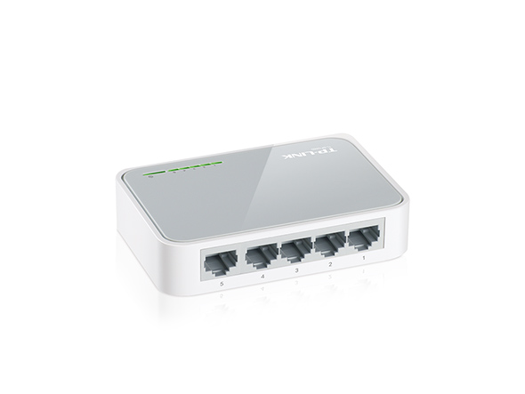 SWITCH 5 PORT 10/100 DESKTOP