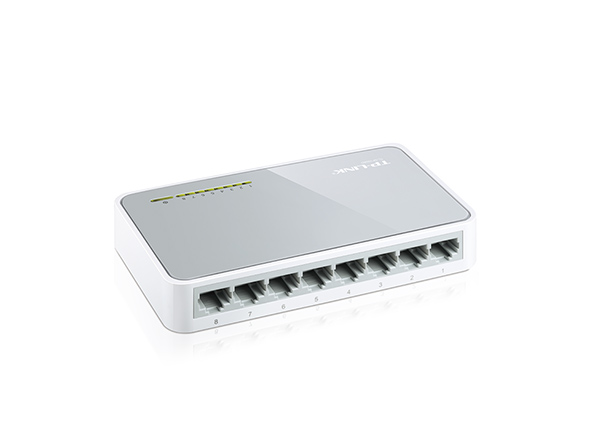 SWITCH 8 PORT 10/100 DESKTOP