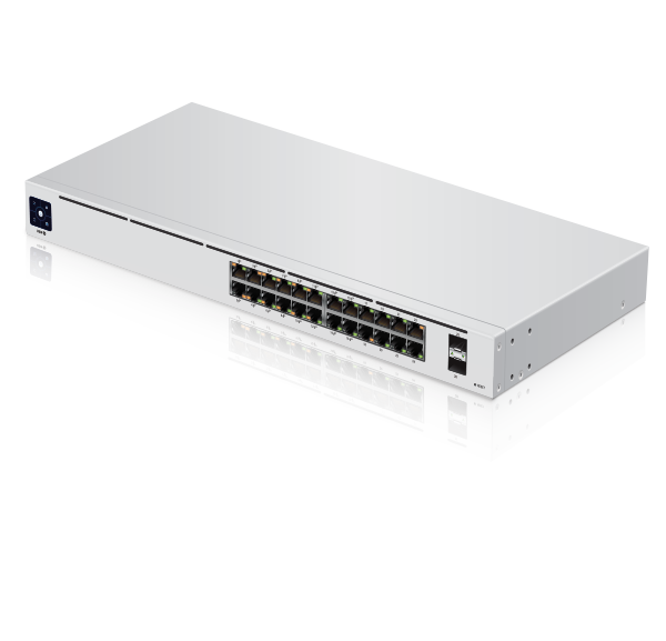 UniFi Switch gen 2, Administrable, 24P Gigabit + 2 SFP, L2 Non-POE